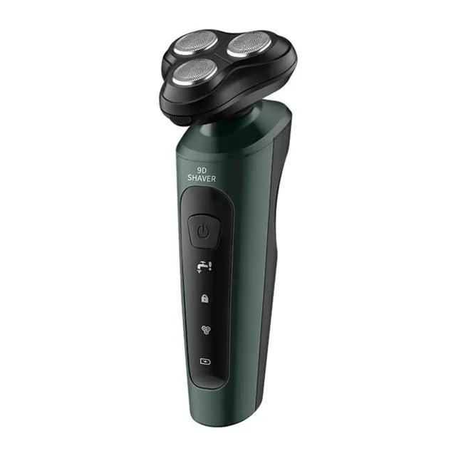 Waterproof 4 In 1 Rechargeable Electric Rotary Shaver And Trimmer Razor For Wet & Dry Shaving