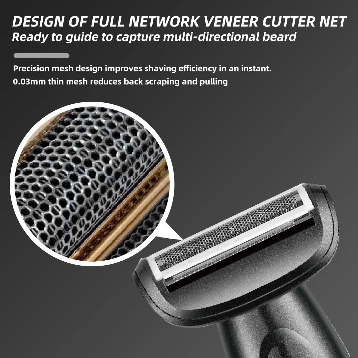 3 in 1 USB Rechargeable Cordless Professional Electric Nose Hair Clipper for Men