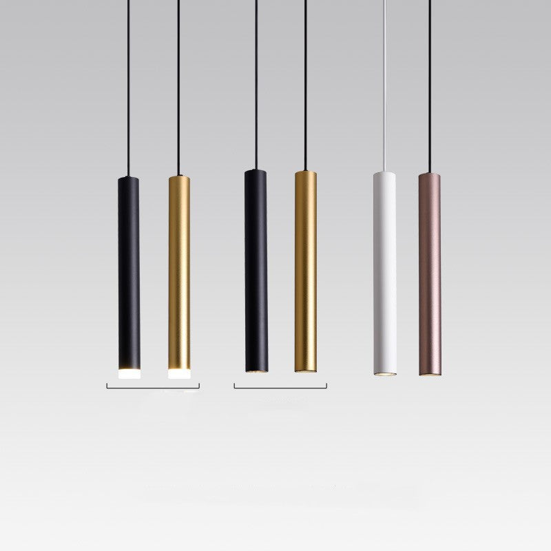 Fashion LED Bar Pendant Lamp Long Cylindrical