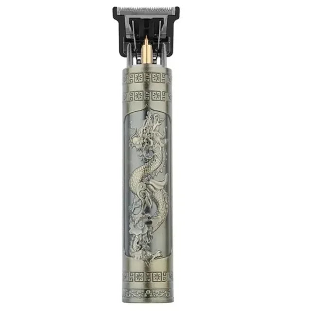 Vintage T9 Electric Hair Cutting Machine Hair Clipper Professional Men Shaver Rechargeable Barber Trimmer for Men Dragon Buddha