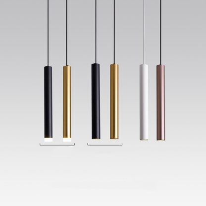 Fashion LED Bar Pendant Lamp Long Cylindrical